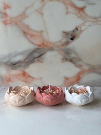 Aberto Design Glamour Candle 29ST - Juego de Velas de Concreto (3 Piezas)